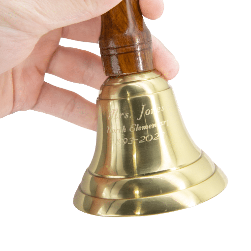 Brass Bell with Handle 4