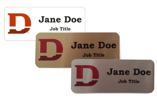 Dixie D Name Tags