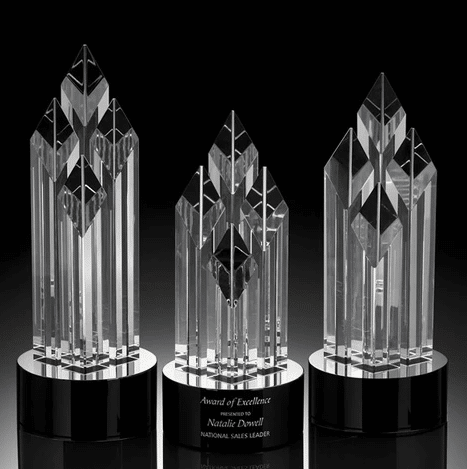 Crystal Trophies Shape