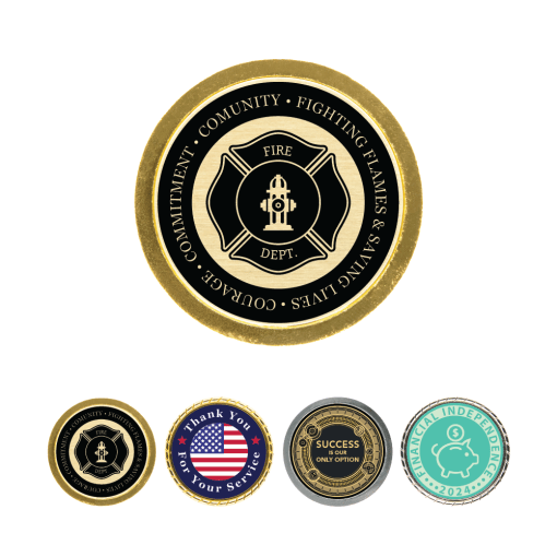 Single-Sided Custom Challenge Coin